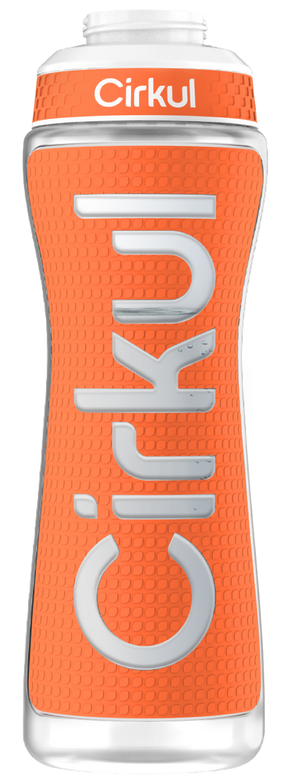 22oz. Grip Squeeze Plastic Bottle & Sport Lid